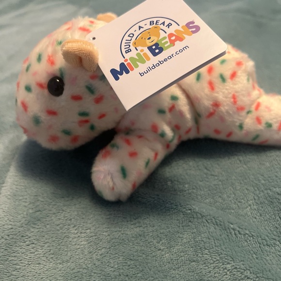 Build A Bear Workshop Mini Beans Cookiebara Capybara Small Bean Bag Plush - Picture 4 of 7